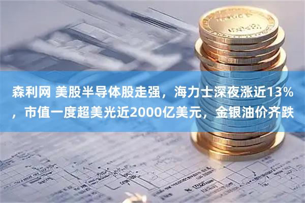 森利网 美股半导体股走强,海力士深夜涨近13%,市值一度超美光近2000亿美元,金银油价齐跌